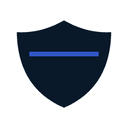 Blue Life Security Icon